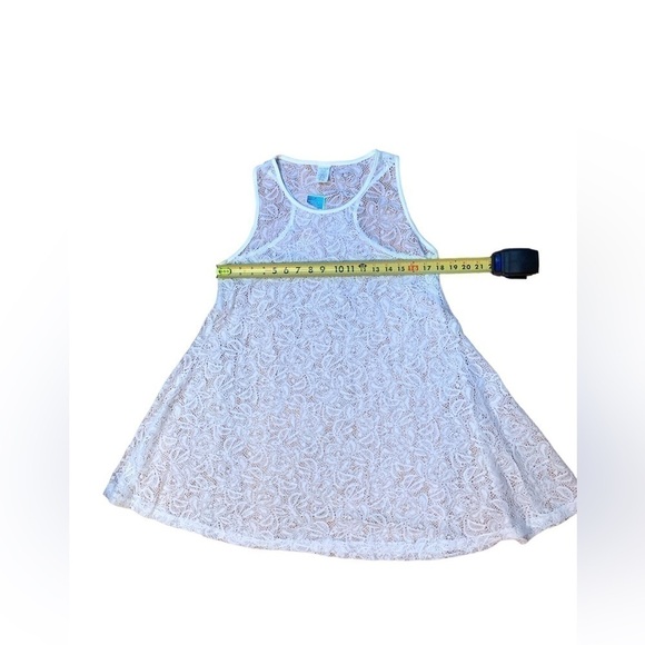 Copy - WEST Loop White Lace Swim Coverup - Picture 9 of 11